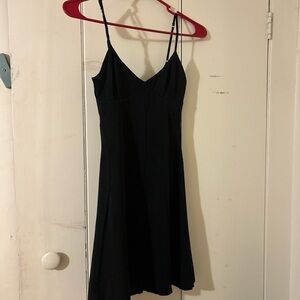 Oh Polly Sleek Black Dress